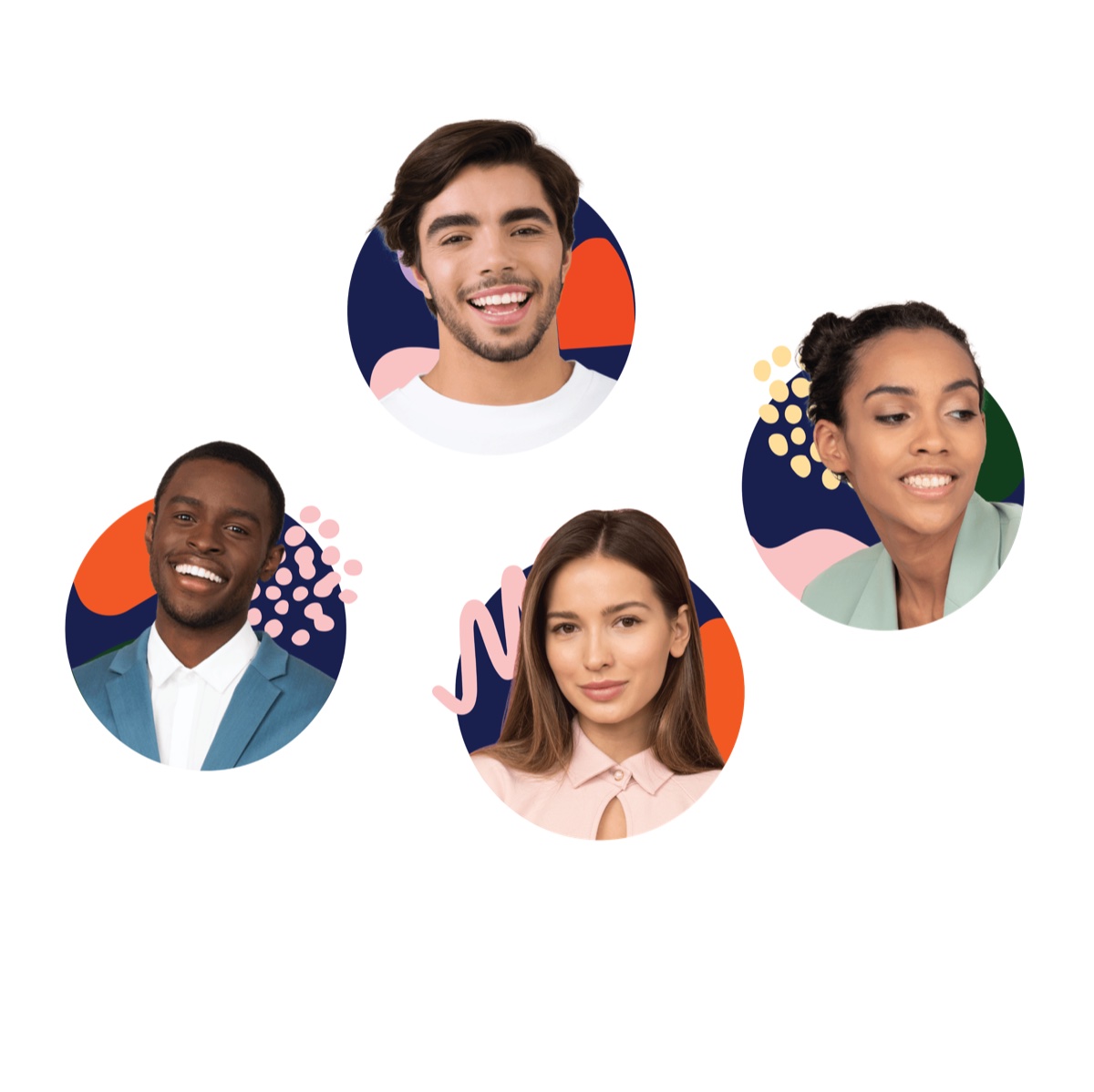 Diverse team of professionals collaborating through Scoot