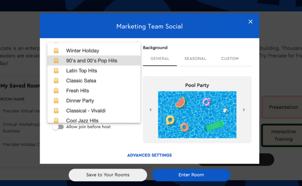 Customizing Your Scoot Room Marketing Team Social