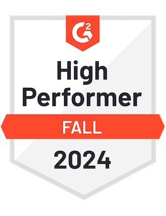 G2 High Performer Fall 2024