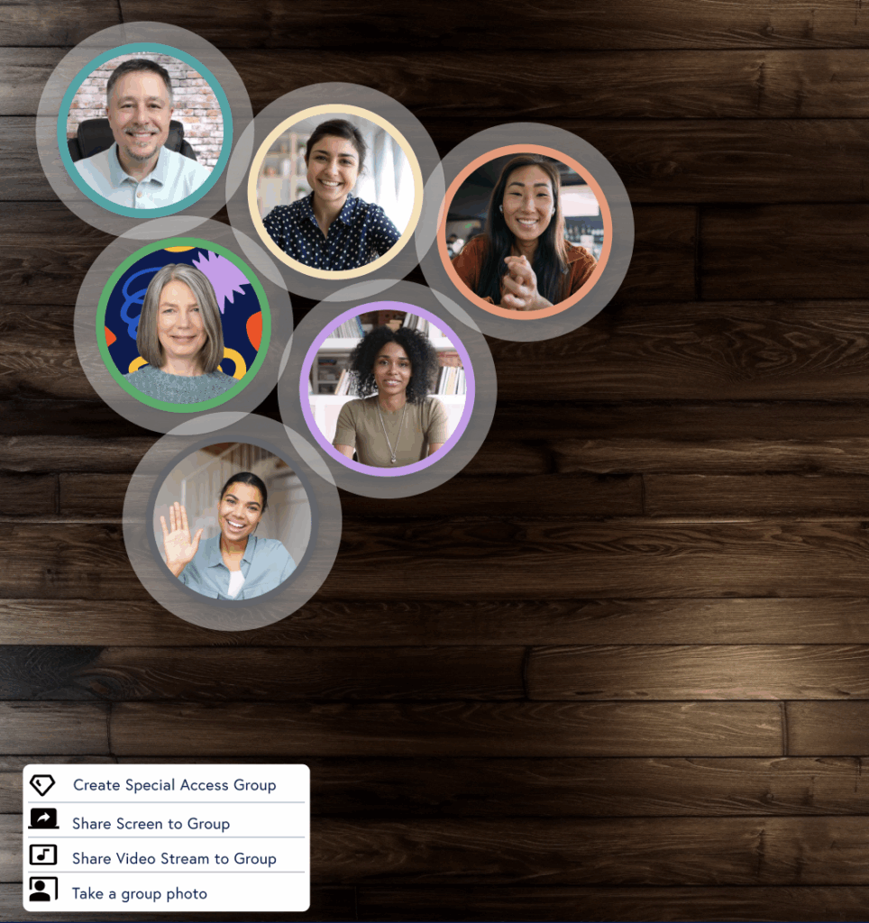 New! Special Access Groups In room View